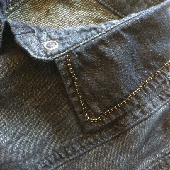 ✔️ Twinset My Twin Beautiful Long Denim Dress Size Small - Picture 5 of 12